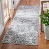 Martha Stewart x SAFAVIEH Area Rug Collection - 2'2" x 7' Runner, Charcoal & Ivory, Non-Shedding & Easy Cleaning, Ideal for Living Room, Bedroom, Office, Hallway (MSR0958H) view 1