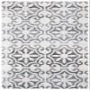 Martha Stewart x SAFAVIEH Area Rug Collection - 3' x 5', Grey & Ivory, Non-Shedding & Easy Cleaning, Ideal for Living Room, Bedroom, Foyer, Accent Space (MSR0956F) view 3