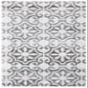 Martha Stewart x SAFAVIEH Area Rug Collection - 3' x 5', Grey & Ivory, Non-Shedding & Easy Cleaning, Ideal for Living Room, Bedroom, Foyer, Accent Space (MSR0956F) view 4