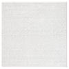 Martha Stewart x SAFAVIEH Area Rug Collection - 6'7" Square, Ivory & Light Grey, Non-Shedding & Easy Cleaning, Ideal for Living Room, Bedroom, Office, Dining Space (MSR8933A) view 1