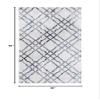 Martha Stewart x SAFAVIEH Area Rug Collection - 3' x 5', Ivory & Grey, Non-Shedding & Easy Cleaning, Ideal for Living Room, Bedroom, Foyer, Accent Space (MSR0957B) view 2