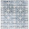 Martha Stewart x SAFAVIEH Area Rug Collection - 3' x 5', Navy & Ivory, Non-Shedding & Easy Cleaning, Ideal for Living Room, Bedroom, Foyer, Accent Space (MSR0956N) view 3