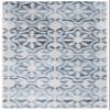 Martha Stewart x SAFAVIEH Area Rug Collection - 3' x 5', Navy & Ivory, Non-Shedding & Easy Cleaning, Ideal for Living Room, Bedroom, Foyer, Accent Space (MSR0956N) view 4