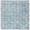 Martha Stewart x SAFAVIEH Area Rug Collection - 6'7" Square, Denim Blue & Ivory, Non-Shedding & Easy Cleaning, Ideal for Living Room, Bedroom, Office, Dining Space (MSR0953L) view 3