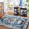 SAFAVIEH Area Rug 8x10 - Madison Collection - Large - Dark Blue & Light Blue, Boho Medallion Distressed Design, Non-Shedding & Easy Cleaning, Ideal for Living Room, Bedroom, Dining Space (MAD468M) view 4