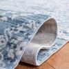 Martha Stewart x SAFAVIEH Area Rug Collection - 2'2" x 7' Runner, Denim Blue & Ivory, Non-Shedding & Easy Cleaning, Ideal for Living Room, Bedroom, Office, Hallway (MSR0953L) view 4