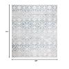 Martha Stewart x SAFAVIEH Area Rug Collection - 4' x 6', Turquoise Blue & Ivory, Non-Shedding & Easy Cleaning, Ideal for Living Room, Foyer, Bedroom, Accent Space (MSR0956K) view 2