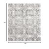 Martha Stewart x SAFAVIEH Area Rug Collection - 4' x 6', Charcoal & Ivory, Non-Shedding & Easy Cleaning, Ideal for Living Room, Foyer, Bedroom, Accent Space (MSR0958H) view 2