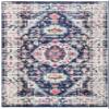 SAFAVIEH Area Rug 8x10 - Madison Collection - Large - Navy & Ivory, Boho Chic Medallion Distressed Design, Non-Shedding & Easy Cleaning, Ideal for Living Room, Bedroom, Office, Dining Space (MAD468N) view 3