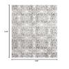 Martha Stewart x SAFAVIEH Area Rug Collection - 9' x 12', Charcoal & Ivory, Non-Shedding & Easy Cleaning, Ideal for Living Room, Bedroom, Office, Dining Space (MSR0958H) view 2