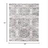 Martha Stewart x SAFAVIEH Area Rug Collection - 3' x 5', Charcoal & Ivory, Non-Shedding & Easy Cleaning, Ideal for Living Room, Bedroom, Foyer, Accent Space (MSR0958H) view 2