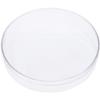 Pioneer Plastics 056C Clear Round Petri Dish Plastic Container, 4.3125" W x 0.875" H, Pack of 12 view 1