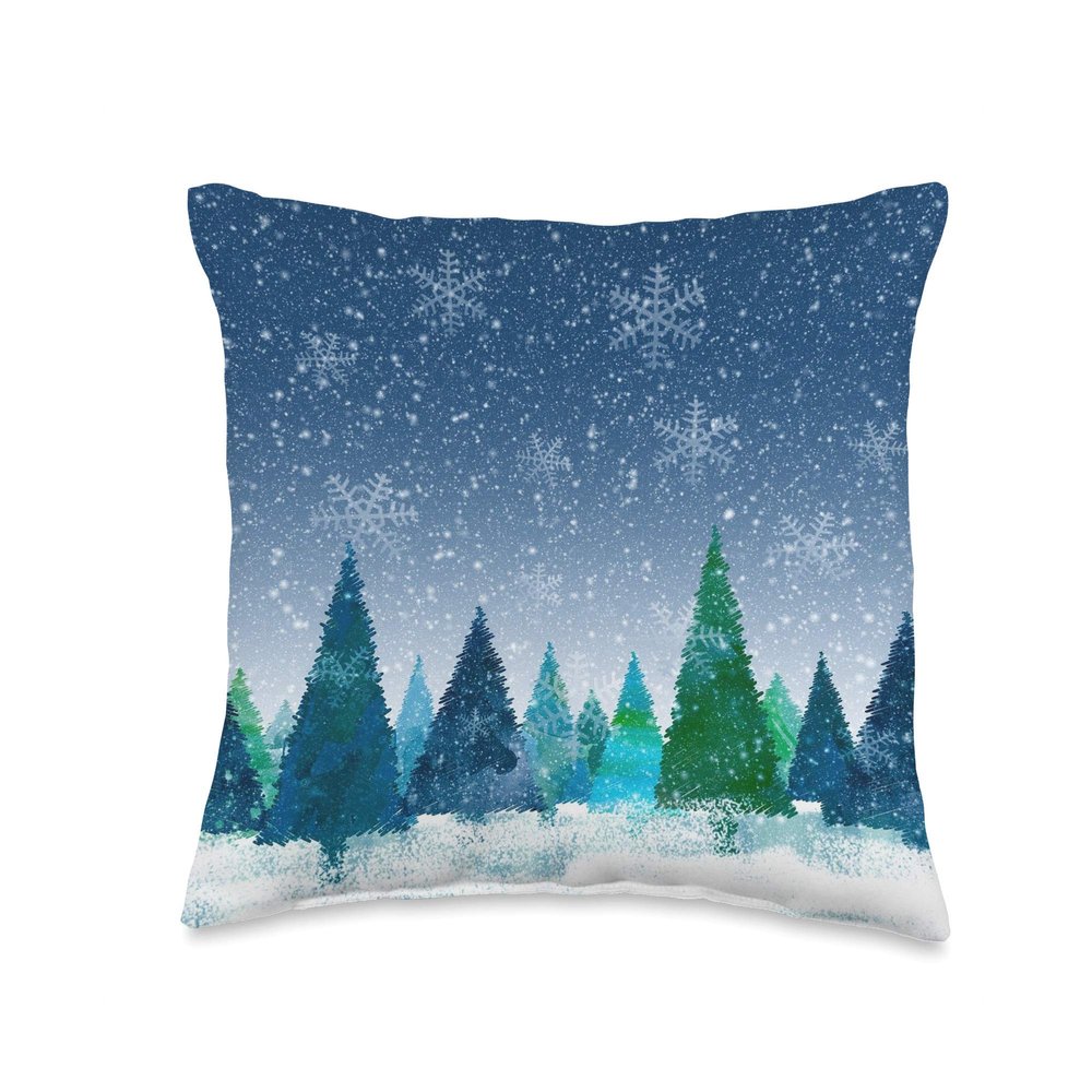 Classic Christmas Decoration Indoor Home Xmas Bedroom Couch Throw Pillow