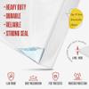 [ 25 COUNT ] EXTREME THICK BAGS - 18'' x 24'' - Extra Large Super Spacious Strong Clear Big Bags, Zipper, 5 GALLON, Heavy Duty 4 Mill, Plastic Food Storage Bags For Clothing, Toys, Storage, Moving, Or view 2