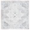 Martha Stewart x SAFAVIEH Area Rug Collection - 6'7" Square, Grey & Beige, Non-Shedding & Easy Cleaning, Ideal for Living Room, Bedroom, Office, Dining Space (MSR8936B) view 1