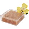 Pioneer Plastics 156C Clear Square Plastic Container, 4.3125" W x 4.3125" D x 1.375" H, Pack of 48 view 3