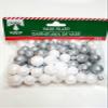 White & Metallic Silver Party Holiday Vase Filler, Set of 4 Bags view 2