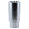 1/2" Dr. Deep Socket, 12 Point, 1-1/16" view 1