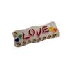 Burning love LGBTQ glass menorah by YafitGlass view 1