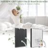 FFsign 2678 Replacement High Efficiency HEPA Filter + 2677 Actived Carbon Filter for Bissell Air220 Air320, 1 True HEPA Pre-Filter & 1 Carbon Filter view 3