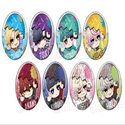 DIGROCK Hyokotto Trading Tin Badge [Complete Set of 8] Box