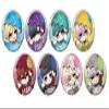 DIGROCK Hyokotto Trading Tin Badge [Complete Set of 8] Box view 1