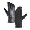 FUFU Gloves Winter Gloves Touch Screen Running Gloves Anti-Slip Sports Gloves Windproof Cycling Gloves Unisex Thermal Gloves (Color : C) view 1