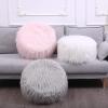 Anti-Skid Stool Cover Bean Bag Chair (No Filler) Multi-Funcation Bean Bag Cover for Adults and Kids in Living Room Bedroom,Gray view 2