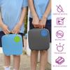 b.box Lunch Box for Big Eaters All Ages - 8.5 Cup Leak Proof Bento Box with 4 Compartments, School Lunch Container with Ice Pack, Dishwasher Safe, BPA-Free, PFAS-Free - Blue Slate view 2