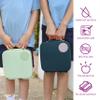 b.box Lunch Box for Big Eaters All Ages - 8.5 Cup Leak Proof Bento Box with 4 Compartments, School Lunch Container with Ice Pack, Dishwasher Safe, BPA-Free, PFAS-Free - Indigo Rose view 2