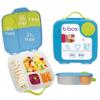 b.box Lunch Box for Big Eaters All Ages - 8.5 Cup Leak Proof Bento Box with 4 Compartments, School Lunch Container with Ice Pack, Dishwasher Safe, BPA-Free, PFAS-Free - Ocean Breeze view 1
