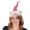KESYOO Christmas Headband with 3D Santa Gnome Beard, Lightweight 1.76oz & 11.86.31.2 Inch Festive Hair Accessory for Holiday Parties Family Gatherings Kids Christmas Dress-Up view 4