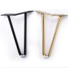 ZXCASDF Sofa Legs Solid Metal Furniture Legs Sofa Replacement Legs Perfect for Mid-Century Modern Great Hack for Sofa, Couch, Bed, Coffee Table,Black,18cm view 4