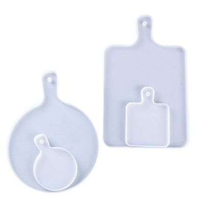 EXCEART 4pcs Silicone Tray Molds for and Easy to Use Flexible Epoxy Molds for Creative Projects for Boys and Girls and Craft