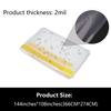 2 Pack 146" Extra Large L-Shape Plastic Couch Cover for Sectional Sofa, Waterproof Furniture Covers for Moving & Storage, Clear Sofa Protector Bag with 2 Rolls Painter Tape for Painting Renovation view 2