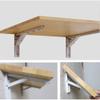 WANGPP Wall-Mounted Drop-Leaf Table, Solid Wood Folding Table Computer Desk(Size Optional) view 3