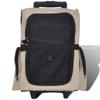 FAMIROSA Foldable Multipurpose Pet Trolley Beige view 2