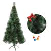 LONABR 6ft Green Spruce Hinged Artificial Christmas Tree Premium Xmas Tree with 212 PVC Branch Tips and Foldable Base for Festive Holiday Dcor,Easy Assembly view 1