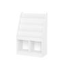 RiverRidge Kids Bookshelf & Toy Storage Organizer with 4 Book Racks, 2 Cubbies - Versatile Toy Organizer for Bedroom or Playroom Book Nook Toy Tidy view 4