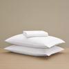 H by Frette Percale Simple Sheet Set (Queen) - Luxury All-White Bedding Sheet Set/Includes Pillowcases and a Fitted Sheet view 1