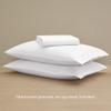 H by Frette Percale Simple Sheet Set (Queen) - Luxury All-White Bedding Sheet Set/Includes Pillowcases and a Fitted Sheet view 2