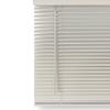 Mood Mini Blinds | 69 inch Blinds for Windows | 1" Cordless Vinyl Window Treatment | Alabaster White | 69 x 64 view 1