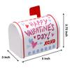 JOYIN 3 Packs Valentine Tin Mailbox for Party Favors, Classroom Prize Supplies, Greeting Cards, Exchange Gifts view 3