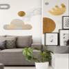 Minimalist Mid-Century Art Shapes Vinyl Peel and Stick Wall Stickers view 3