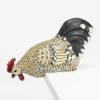 Abbott Collection Peering Rooster - Beige & Black (12" Long) view 1