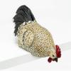 Abbott Collection Peering Rooster - Beige & Black (12" Long) view 2
