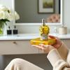 6-inch Octopus Resin Soap Dispenser - Loyal Gold Beach Bathroom Organizer with Mother & Baby Design view 3