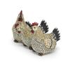 Abbott Collection Rooster Trio - Beige & Black (11" Long) view 3