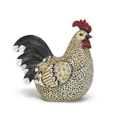 Abbott Collection Sitting Rooster-9" L