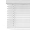 Mood Faux Wood Blinds | 27 inch Blinds for Windows | 2" Cordless Blackout Window Treatment | Comfort White | 27 x 60 view 1